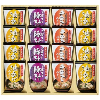  フリーズドライお味噌汁三種の味詰合せ KF-DO KF-DO 内祝い お祝 出産内祝い