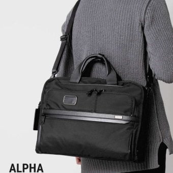 トゥミ TUMI ALPHA アルファ 3-WAY CONVERTIBLE BRIEF スリーウェイ コンバーチブル ブリーフケース 02603182D4 158962 ビジネスバッグ ショルダーバッグ ブリーフ 通勤 メンズ バッグ ブラック