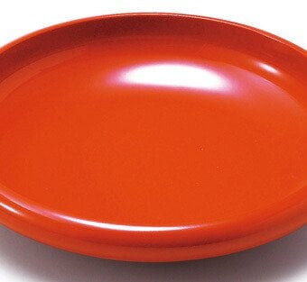 7.0飛鳥鉢　洗朱 インテリア 漆器 盆 カタログギフト 景品 粗品