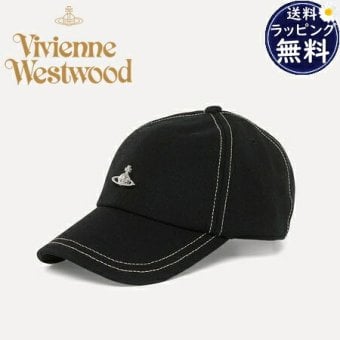 【無料ラッピング】 ヴィヴィアン ウエストウッド Vivienne Westwood キャップ 帽子 Edgewear メンズ レディース ユニセックス 綿100% ブラック ブランド 正規品 新品 ギフト プレゼント 人気 おすすめ 誕生日 記念日 クリスマス 送料無料 vwt522427