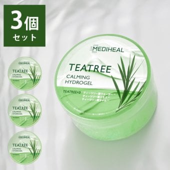 3個セット【乾燥からお肌を守る！顔・からだ用保湿オイル】MEDIHEAL メディヒール ティーツリー スージング ボディジェル 乾燥肌 顔 からだ 保湿ジェル 保湿オイル 全身 乾燥 大容量 300ml【正規品/国内発送】