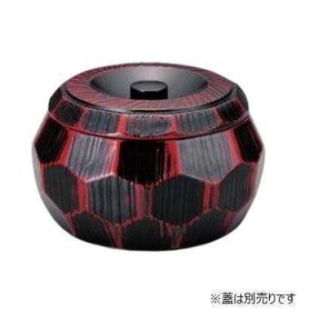 福井クラフト はつり亀甲丼 曙塗 内黒 親 41000172 耐熱ABS樹脂 丼ぶり どんぶり 椀 丼 器 食器 飲食店 業務用 和食 麺類 うどん そば 割れにくい 丈夫