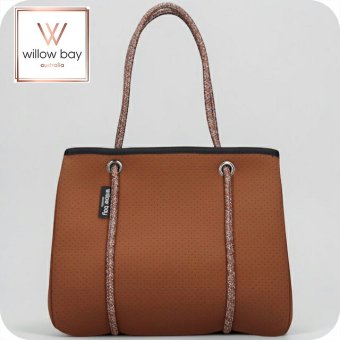 ウィローベイ トートバッグ レディース ブランド WILLOWBAY デイドリーマーウィズジップクロージャーミニ マザーズバッグ  CINNAMON