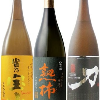 ★ 送料無料 ★ 芋焼酎飲み比べ 1.8L ×3本セット  八千代伝 熟柿  ( やちよでんじゅくし )  かめ壷仕込み + 富乃宝山 ( とみのほうざん ) + 刀 ( かたな ) 飛焼 SAMURAI SWORD【 9503 】【 芋焼酎 】【 ハロウィン 贈り物 ギフト プレゼント 誕生日 結婚のお祝い 】