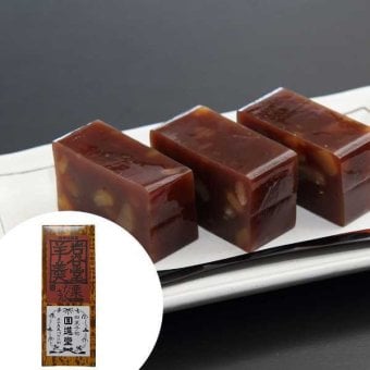 岩谷堂羊羹 栗だくさん 410g 8本入 羊かん 和菓子 高級 スイーツ 岩手 銘菓 老舗 伝統 小豆 こし餡 国産栗 栗スイーツ 手土産 お取り寄せ 贈答用 ギフト 和スイーツ