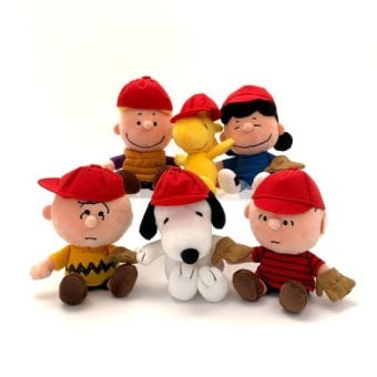 スヌーピー PEANUTS ソフトBDセット 野球 SN ぬいぐるみ コレクション プレゼント   ビーンドール