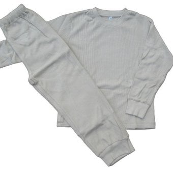 キッズ パジャマ 【梅春・秋・冬】綿100％ ワッフル素材 長袖 長パンツ 裾リブ使い 男の子 女の子 Tタイプ パジャマ 130～160cm（9～16歳） こども ナイトウェア