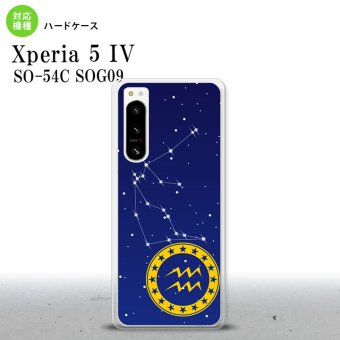 Xperia 5 IV Xperia5 IV スマホケース 背面ケース ハードケース 星座 みずがめ座 2022年 10月発売 nk-xp54-852