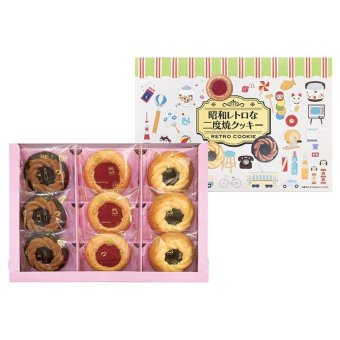 送料無料 お歳暮 中山製菓昭和レトロな二度焼クッキー 9個  ※11/2以降の出荷予定となります。北海道・沖縄・離島は配達不可 全国送料無料 御歳暮 早割 お歳暮2026 御挨拶 お取り寄せ グルメ スイーツ