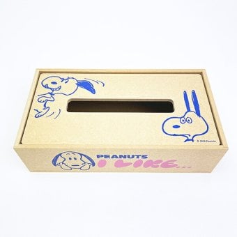 スヌーピー ティッシュケース (アイライク) 日本製 SNOOPY