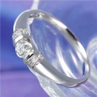 プラチナ ダイヤモンド リング 0.28ct Pt ダイヤ 指輪 19号 デザインリング ジュエリー アクセサリー レディース ギフト プレゼント ラッピング 記念日 誕生日 妻 彼女