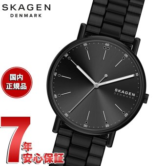 スカーゲン SKAGEN 腕時計 メンズ 三針 SIGNATUR ブラック  SKW6952【2026 新作】