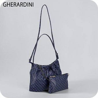ゲラルディーニ ショルダーバッグ レディース ブランド GHERARDINI Italy GHB0210 ODISS ネイビー/ブラック