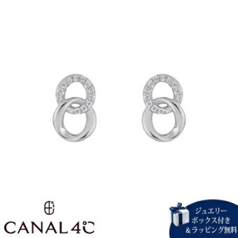 【無料ラッピング】 カナルヨンドシー Canal 4℃ カナル4℃ ピアス シルバー EARFLOW ESSENTIALS ダブルループ キュービックジルコニア レディース ブランド 正規品 新品 ギフト プレゼント 人気 おすすめ 誕生日 記念日 クリスマス 送料無料 4cc522507
