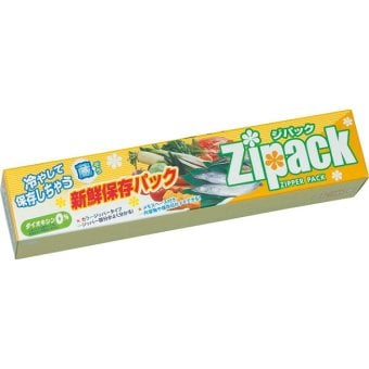 【直送】ジパック 新鮮保存パック 5枚入り BOX [26-0581-020] KK-003 保存袋 食品保存 新鮮キープ キッチン消耗品 景品 粗品 プチギフト ギフト