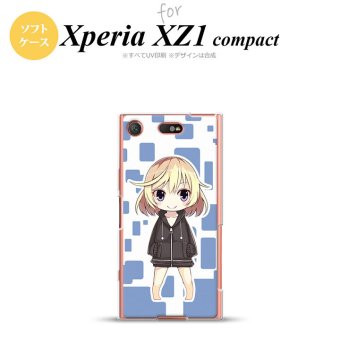 【SO02K】【スマホケース/スマホカバー】【エクスペリア XZ1】SO02K スマホケース Xperia XZ1 Compact SO-02K カバー エクスペリア XZ1 キャラ2-A 青 nk-so02k-tp1338【メール便送料無料】