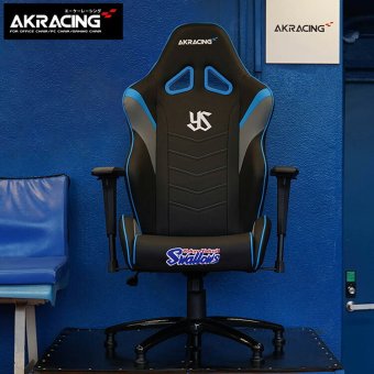 オフィスチェア ゲーミング AKRacing OVERTURE-PURPLE パープル 紫 正規販売店 オフィス リクライニング 肘掛 ヘッドレスト/ランバーサポート付属 高級PUレザー 座面/アームレスト昇降 ロッキング機能 PC作業 テレワーク 椅子 新生活