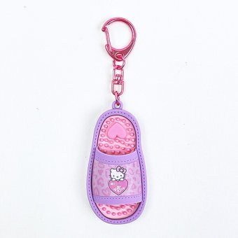 サンリオ ハローキティ ミニサンダルキーホルダー ヒョウピンク Sanrio