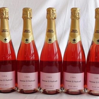 5本セット カヴァ　エレタット　エル　パドルエル　ブリュット　ロゼ（スペイン） 辛口750ml×5本