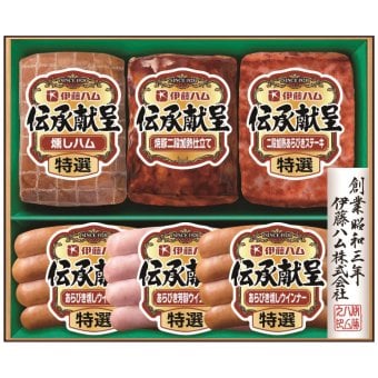 送料無料 お歳暮 伊藤ハム 伝承献呈ギフトセット GM-40 GM-40  ※11/2以降の出荷予定となります。北海道・沖縄・離島は配達不可 全国送料無料 御歳暮 早割 お歳暮2026 御挨拶 お取り寄せ グルメ スイーツ