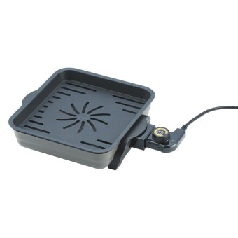 夏の贈り物お中元 煙をおさえたコンパクトプレート 36.5×26.5×8cm 1.5kg 本体:スチール（粉体塗装）、プレート:アルミニウム合金（フッ素樹脂塗膜加工）、樹脂部:66ナイロン