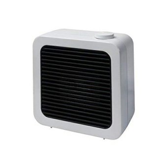 ミニセラミックファンヒーター 1000W 小型 ヒーター 暖房 デスク下や足元に セラミックファンヒーター