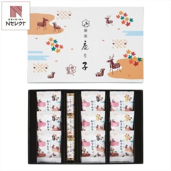 銀座 鹿乃子 和菓子 詰め合わせ ギフトセット 4種 計12点入 お菓子 個包装 かりんとう 羊羹 お茶請け お茶菓子