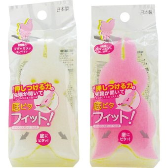 底ピタキッチンスポンジ（うさぎ） [26-0579-018] ＫＸ‐０５３ プレミアムギフト 贈り物 お祝い ナイロン不織布、ポリウレタンフォーム 日本製 内祝い 出産内祝い 結婚内祝い 快気祝い 新築祝い お返し 贈り物 プレゼント ギフト