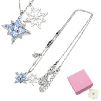 SWAROVSKI スワロフスキー ネックレス 5734252 Symbolica アクセサリー ブルー シルバー レディース