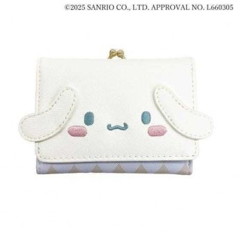 【11月10日入荷分予約受付中】 シナモロール 口金財布 財布 がま口 レディース キッズ 二つ折り コンパクト サンリオ キャラクター グッズ かわいい おしゃれ プレゼント ギフト サンリオ正規ライセンス品