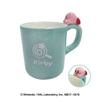 星のカービィ カービィ のっかりマグ うつぶせ コップ ミント