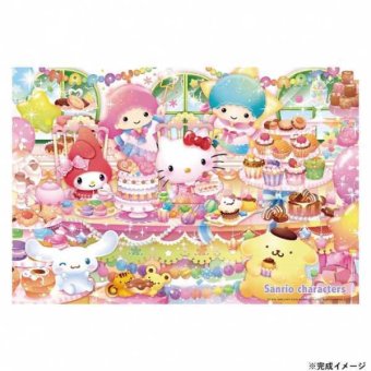ジグソーパズル サンリオ ハッピースイーツパーティ 300ピース 33-134 キャラクター パズル グッズ 子供 大人 知育玩具 室内遊び プレゼント ギフト サンリオ正規ライセンス品