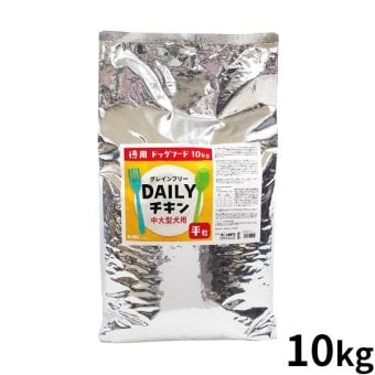 Dr.PRO. ドクタープロ DAILY デイリー ドッグフード グレインフリー チキン 中大型犬用 平粒 成犬用 10kg