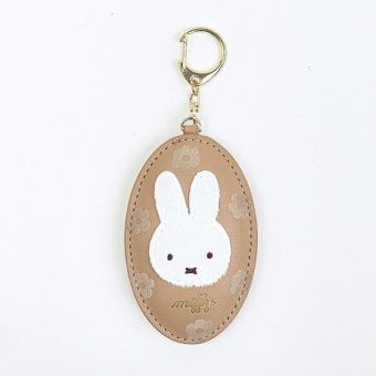 ミッフィー miffy キーホルダー ベージュ チェリーフルールシリーズ