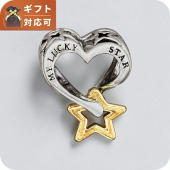 パンドラ PANDORA Lucky Star & Heart Charm ブレスレットチャーム レディース 763513c00 シルバー