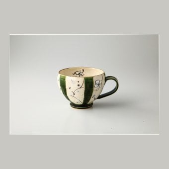 まほろば織部 ジャンボ手付スープ 陶器 美濃焼 やきものの里から、暮らしを贈ります。　ギフト 食器 セット テーブルウェア