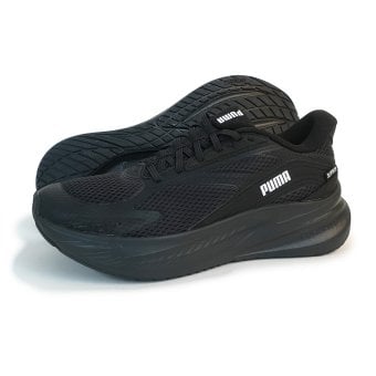 プーマ PUMA スニーカー メンズ マックスストライド ライト LS イーズイン ランニングシューズ 314049-01