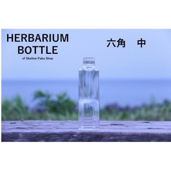 キャップ付 ハーバリウム ボトル 瓶「6角　10本セット　プラ製ブラック」ガラス瓶  透明瓶 花材 ウエディング プリザーブドフラワー インスタ SNS ボトルフラワー オイル ハーバリウム用 透明ボトル ハーバリウムボトル おしゃれ かわいい インテリア クリア