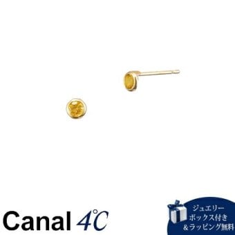 【無料ラッピング】  カナルヨンドシー Canal 4℃【Your Bestday 365】11月誕生石 K10 イエローゴールド ピアス シトリン レディース  ブランド 正規品 新品 ギフト プレゼント 人気 おすすめ 誕生日 記念日 クリスマス 送料無料
