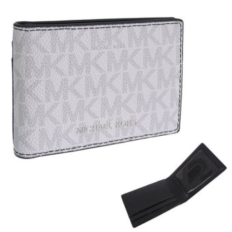 マイケルコース MICHAEL KORS カードケース カード入れ アウトレット パスケース 定期入れ COOPER COMPACT ID WALLET 36S5LCOE6B BRIWHT ホワイト