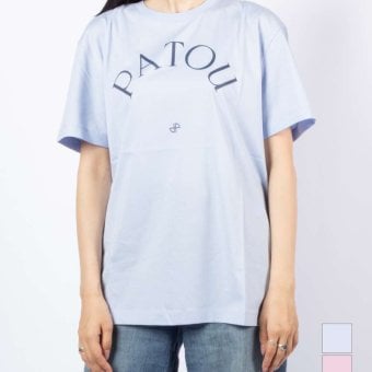パトゥ PATOU JP TSHIRT オーガニックコットン ロゴ モノグラム Tシャツ JE1369999 半袖 レディース トップス