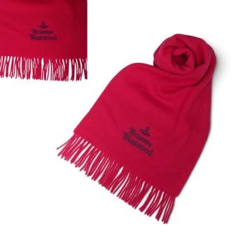 ヴィヴィアンウエストウッド VIVIENNE WESTWOOD マフラー 26-W00Q7-H401-RED レディース メンズ レッド