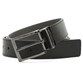 EMPORIO ARMANI エンポリオアルマーニ ベルト Y4S195 YLO8J 80740 ブラック NERO-GRIGIO