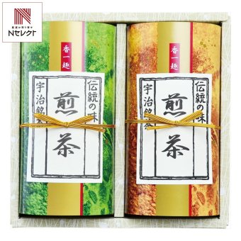 京都 仲井芳東園 宇治銘茶 詰め合わせ ギフトセット 計2個入 宇治茶 セット 日本茶 煎茶 京都産 茶葉【北海道・沖縄県・離島 配送不可】