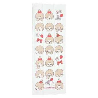 モンチッチ いちごとリボン 手ぬぐいタオル 日本製