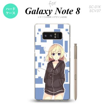 【SC01K】【スマホケース/スマホカバー】【ギャラクシー ノート8】SC01K スマホケース Galaxy Note8 SC-01K カバー ギャラクシー ノート8 キャラA 青 nk-sc01k-1325【メール便送料無料】