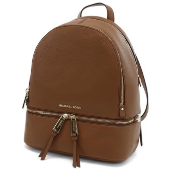 マイケルコース MICHAEL KORS リュック バックパック 30S5GEZB1L 230 RHEA ZIP ブラウン LUGGAGE