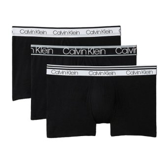 カルバンクライン：MICROFIBER STRETCH ローライズボクサーパンツ 3PK (ブラック)[ボクサーパンツ/ 男性下着/ メンズインナー/人気ブランド/おすすめギフト/誕生日プレゼント/メンズファッション]