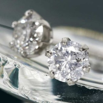 ダイヤモンドピアス プラチナ 0.85ct 一粒 シンプル 鑑別書付き レディース 宝石 ジュエリー 貴金属 アクセサリー プレゼント ギフト 記念日 誕生日 結婚式 冠婚葬祭