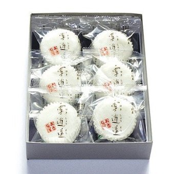 雪逍遙（ゆきしょうよう）　6個入